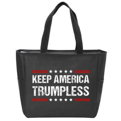 Keep America Trumpless Zip Tote Bag