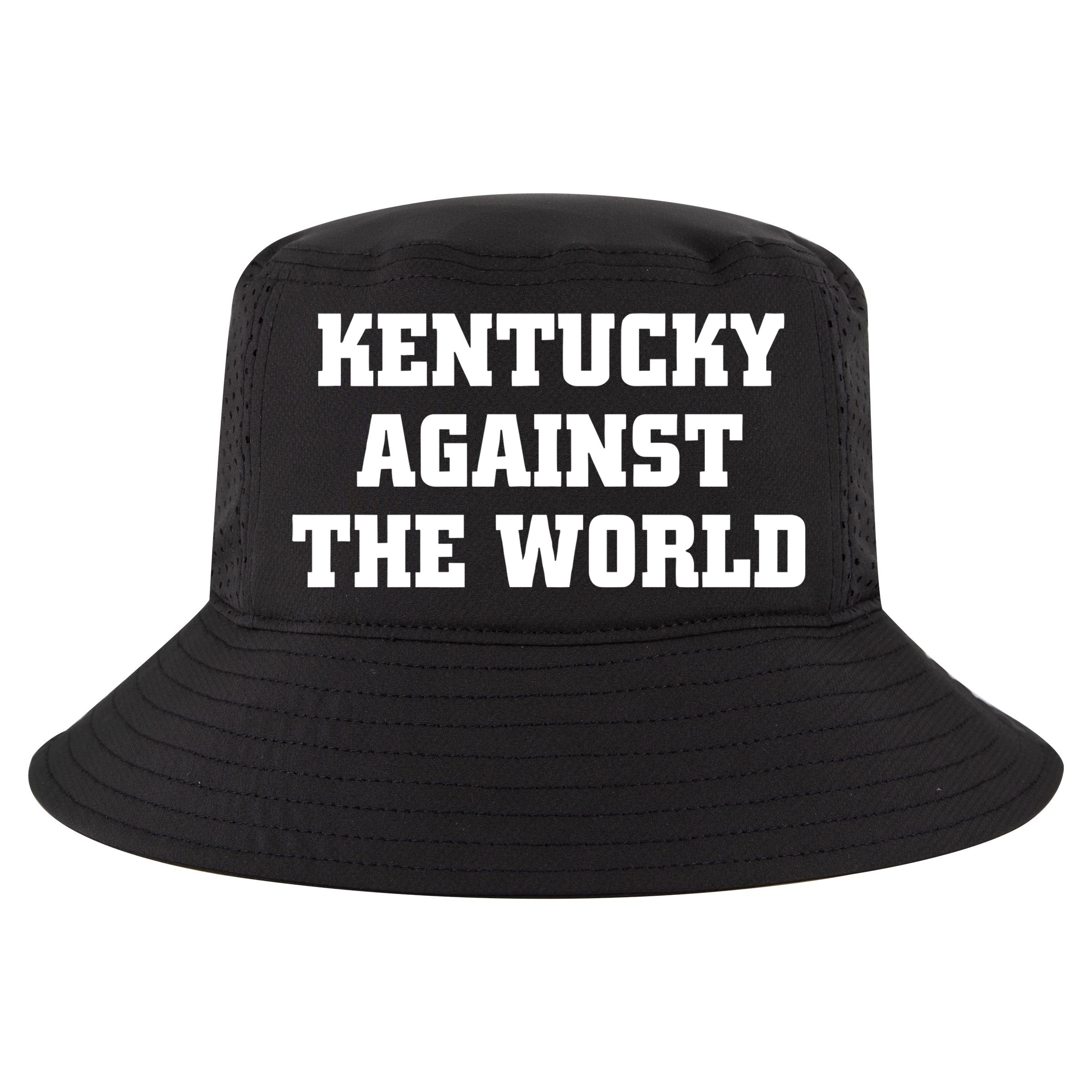Kentucky Against The World Cool Comfort Performance Bucket Hat
