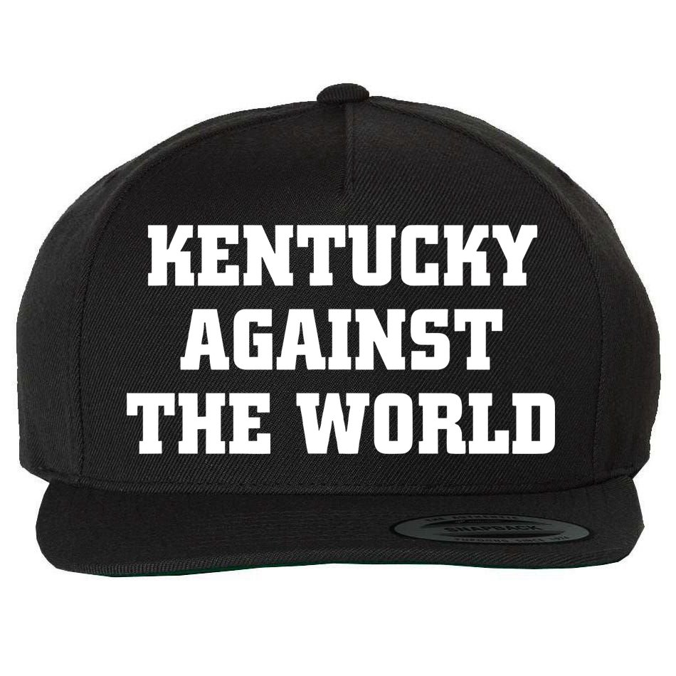 Kentucky Against The World Wool Snapback Cap