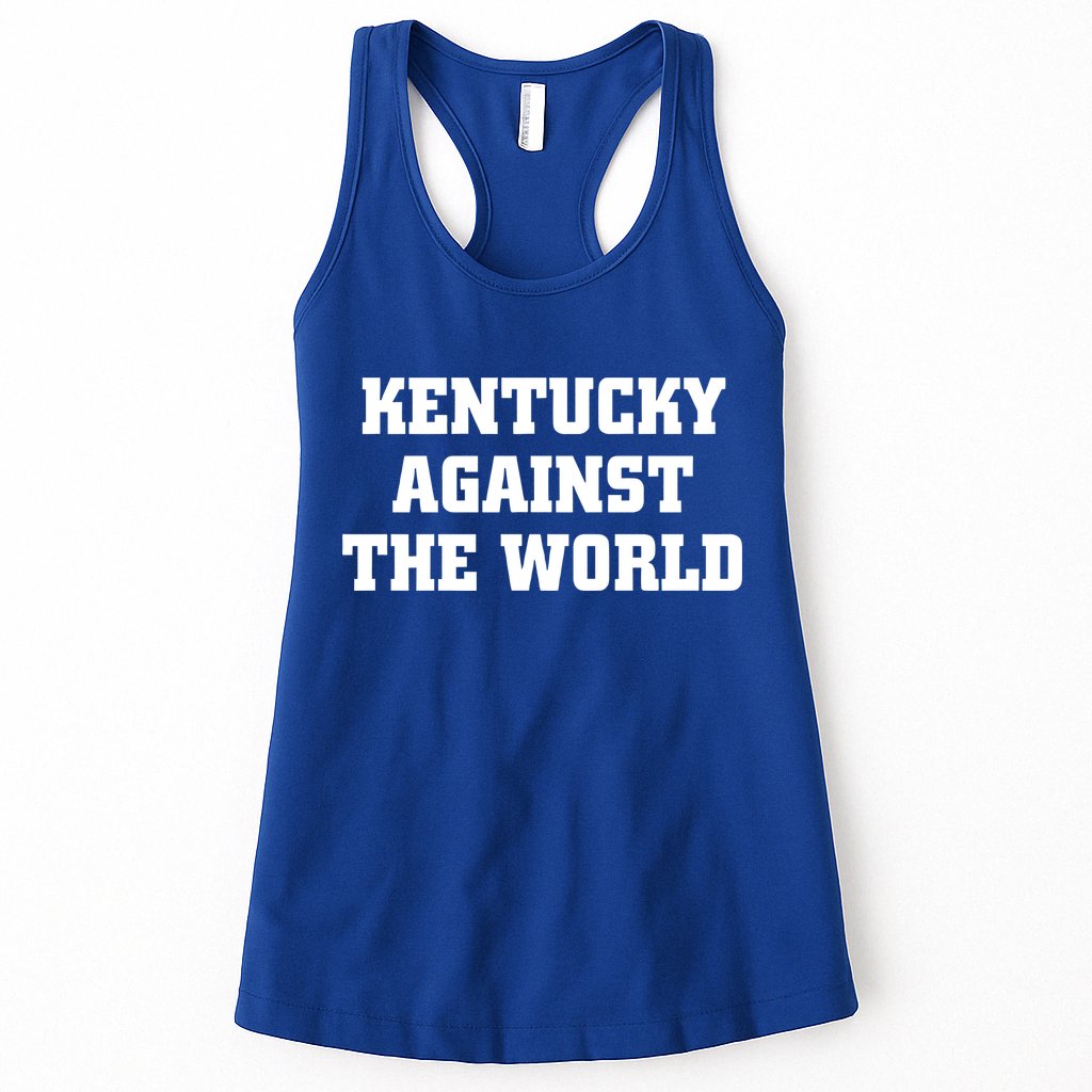 Kentucky Against The World Womens Tank Top