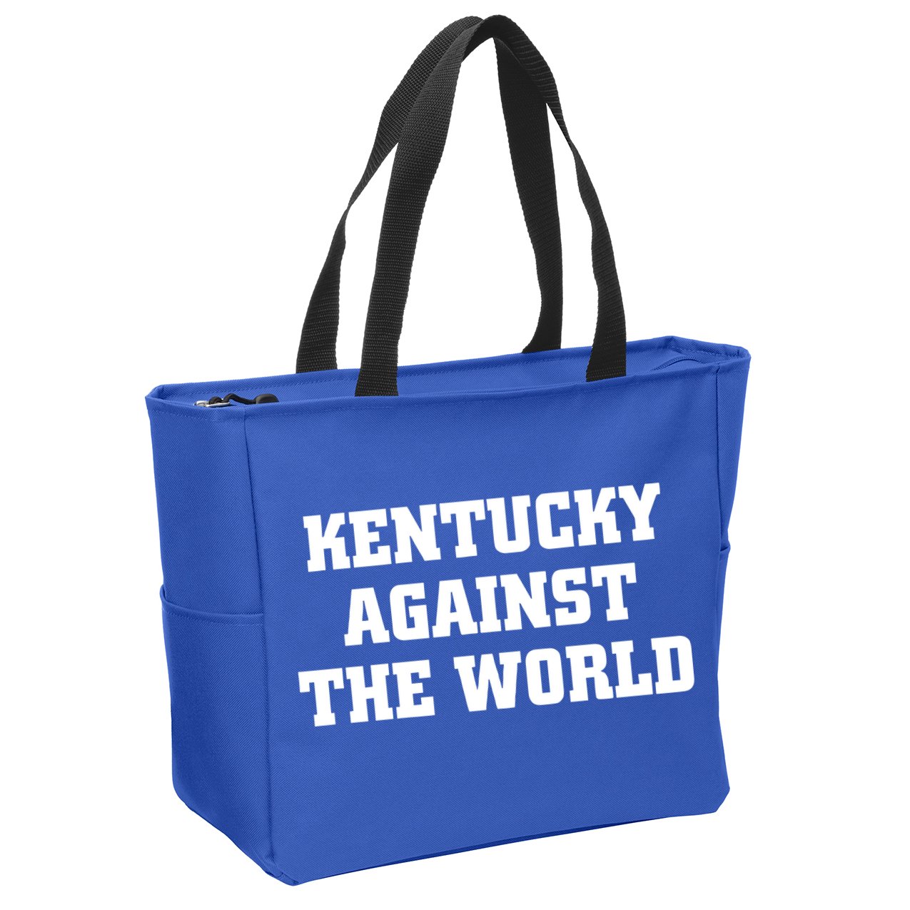 Kentucky Against The World Zip Tote Bag