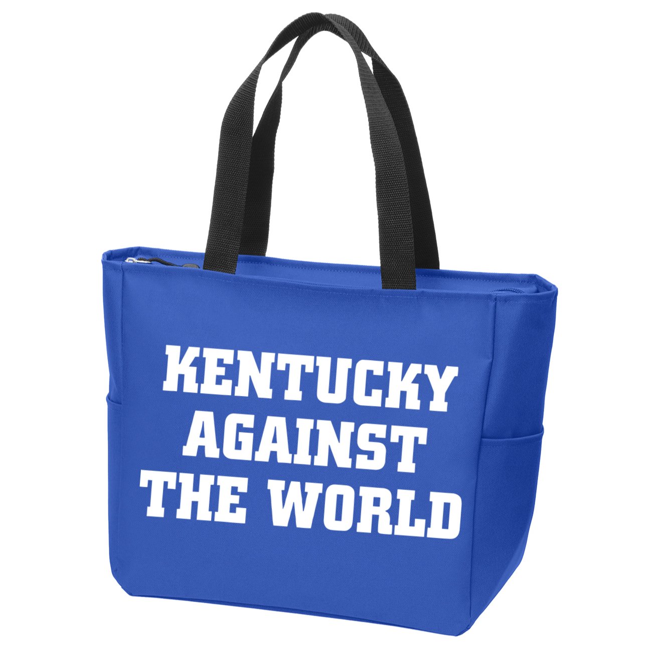Kentucky Against The World Zip Tote Bag