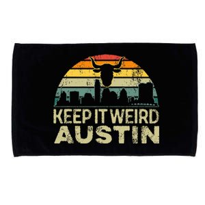 Keep Austin Texas Weird For Austinite Microfiber Hand Towel