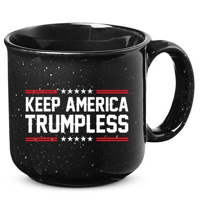 Keep America Trumpless Shirt Anti Politicals Anti Biden T Shirt, Make America Trumpless, Anti Trump TShirt, Anti Republican T Shirts Gifts For Democrats 15oz Campfire Ceramic Mug