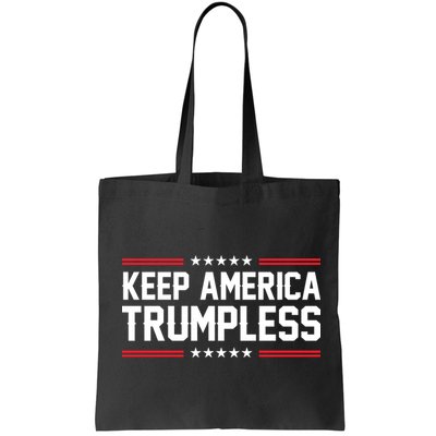Keep America Trumpless Shirt Anti Politicals Anti Biden T Shirt, Make America Trumpless, Anti Trump TShirt, Anti Republican T Shirts Gifts For Democrats Bag