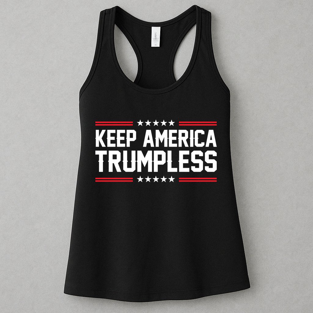 Keep America Trumpless Shirt Anti Politicals Anti Biden T Shirt, Make America Trumpless, Anti Trump TShirt, Anti Republican T Shirts Gifts For Democrats Womens Tank Top