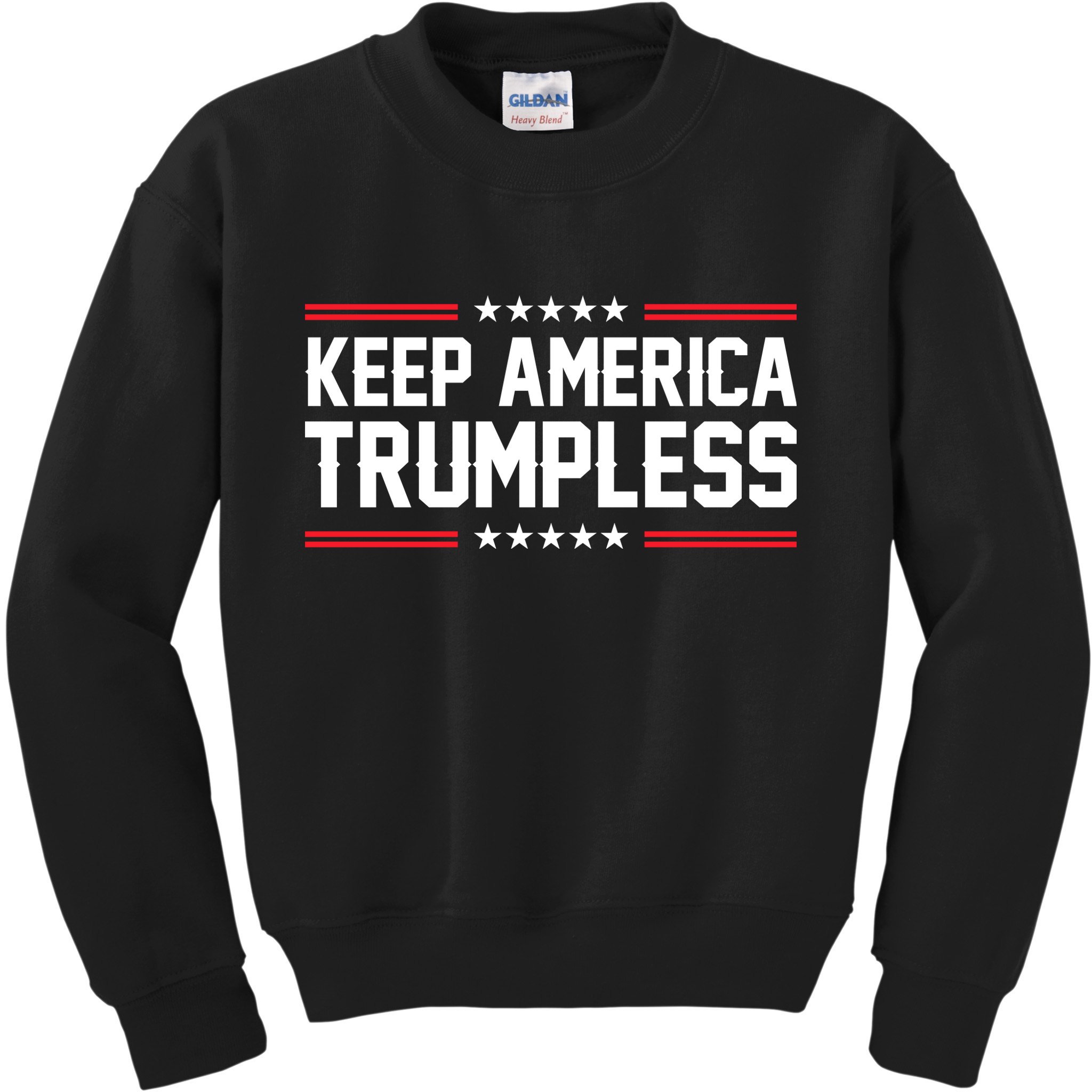 Keep America Trumpless Shirt Anti Politicals Anti Biden T Shirt, Make America Trumpless, Anti Trump TShirt, Anti Republican T Shirts Gifts For Democrats Kids Sweatshirt