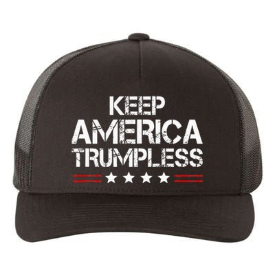 Keep America Trumpless Funny Anti Trump Yupoong Adult 5-Panel Trucker Hat