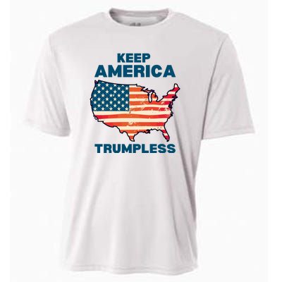 Keep America Trumpless Cooling Performance Crew T-Shirt