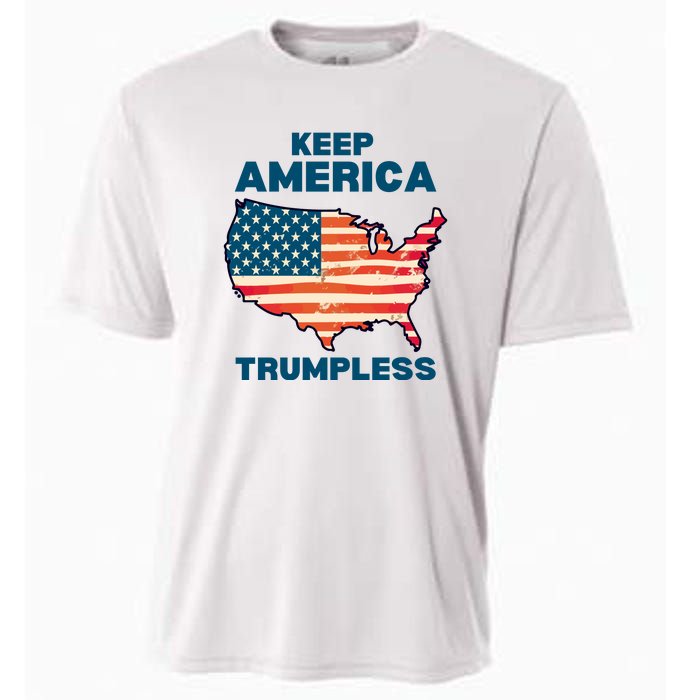 Keep America Trumpless Cooling Performance Crew T-Shirt