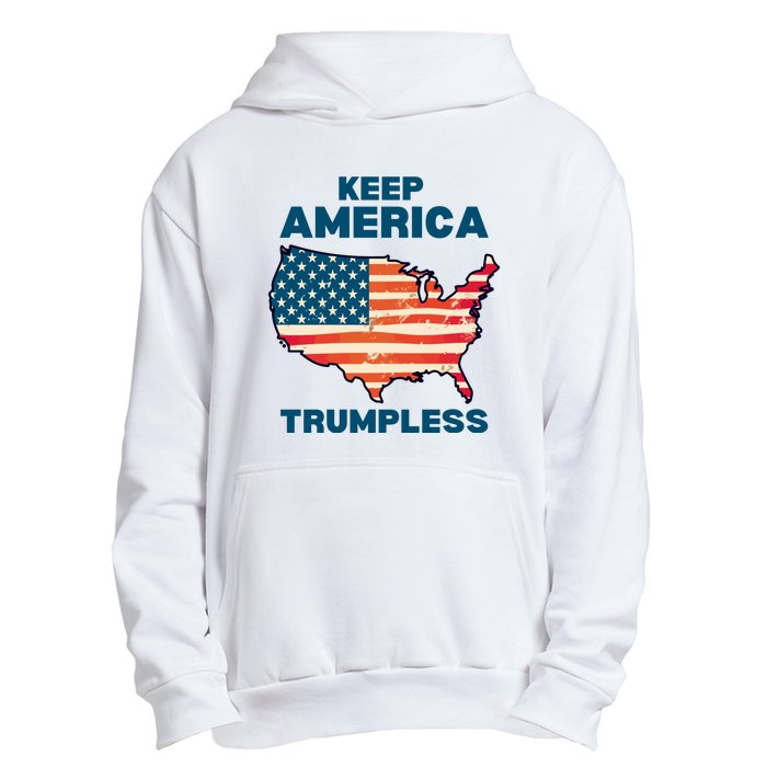 Keep America Trumpless Urban Pullover Hoodie