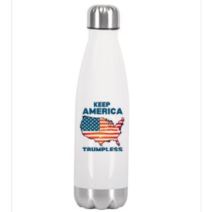 Keep America Trumpless Stainless Steel Insulated Water Bottle