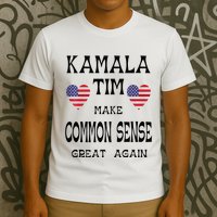 Kamala And Tim Make Common Sense Great Again Premium T-Shirt