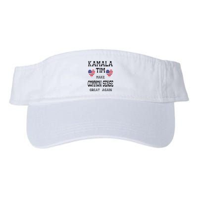 Kamala And Tim Make Common Sense Great Again Premium Visor
