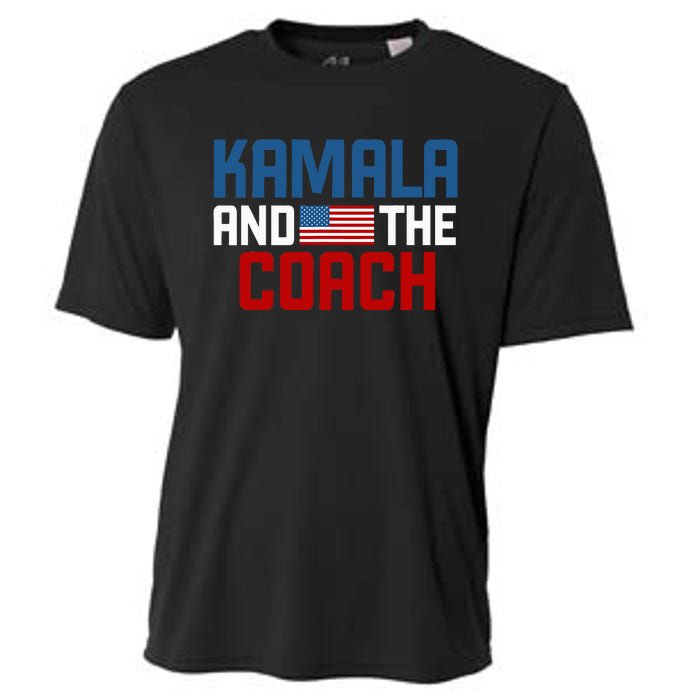 Kamala And The Coach Cooling Performance Crew T-Shirt