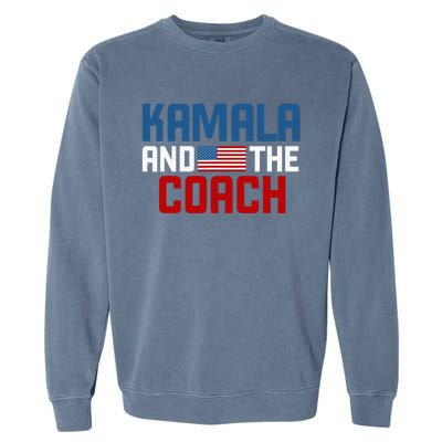 Kamala And The Coach Garment-Dyed Sweatshirt