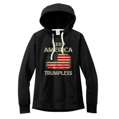 Keep America Trumpless Women's Fleece Hoodie