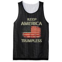 Keep America Trumpless Mesh Reversible Basketball Jersey Tank