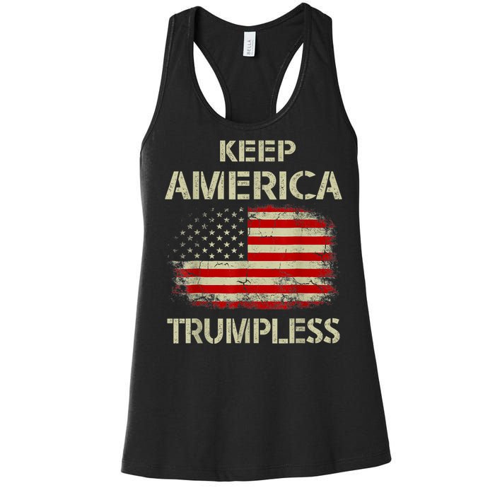 Keep America Trumpless Women's Racerback Tank