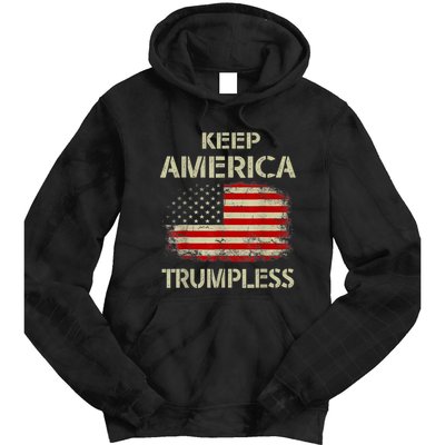 Keep America Trumpless Tie Dye Hoodie