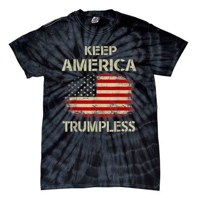 Keep America Trumpless Tie-Dye T-Shirt