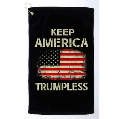 Keep America Trumpless Platinum Collection Golf Towel