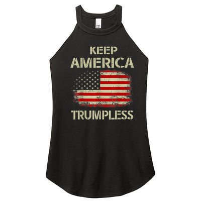 Keep America Trumpless Women's Perfect Tri Rocker Tank