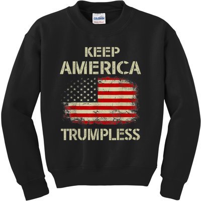 Keep America Trumpless Kids Sweatshirt