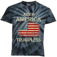 Keep America Trumpless Kids Tie-Dye T-Shirt