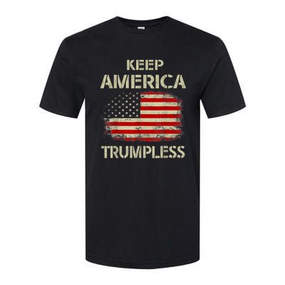 Keep America Trumpless Softstyle CVC T-Shirt