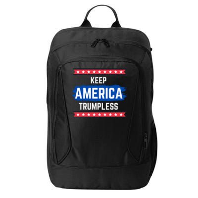 KEEP AMERICA TRUMPLESS City Backpack