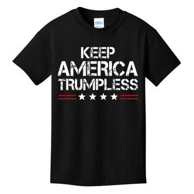 Keep America Trumpless Funny Anti Trump Kids T-Shirt