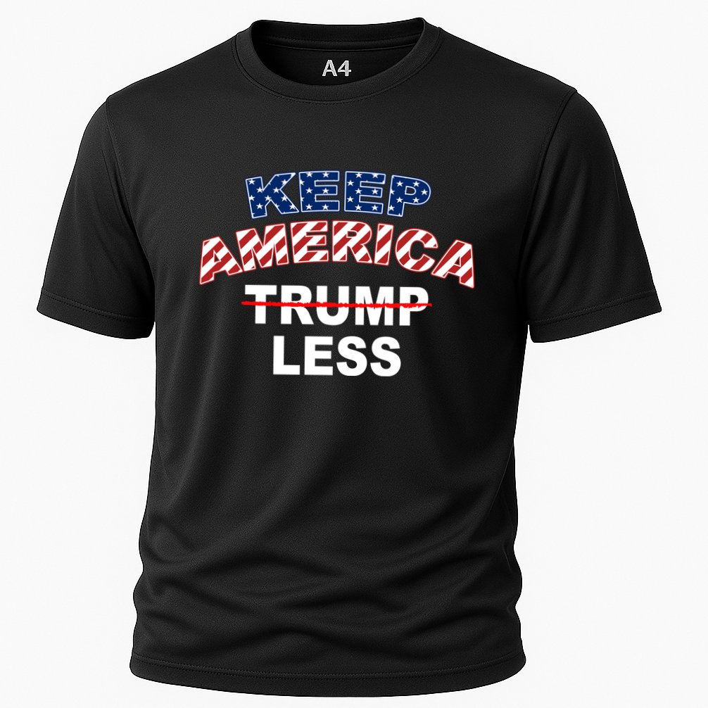 Keep America Trump Less Cooling Performance Crew T-Shirt