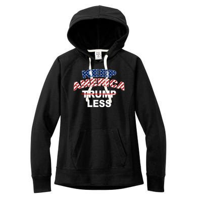 Keep America Trump Less Women's Fleece Hoodie