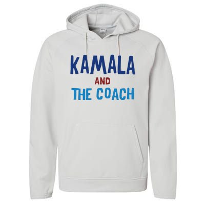 Kamala And The Coach Performance Fleece Hoodie