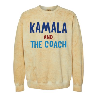 Kamala And The Coach Colorblast Crewneck Sweatshirt