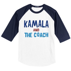 Kamala And The Coach Baseball Sleeve Shirt