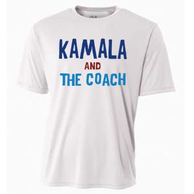 Kamala And The Coach Cooling Performance Crew T-Shirt