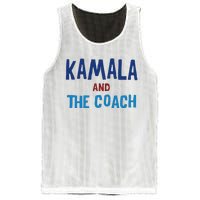 Kamala And The Coach Mesh Reversible Basketball Jersey Tank