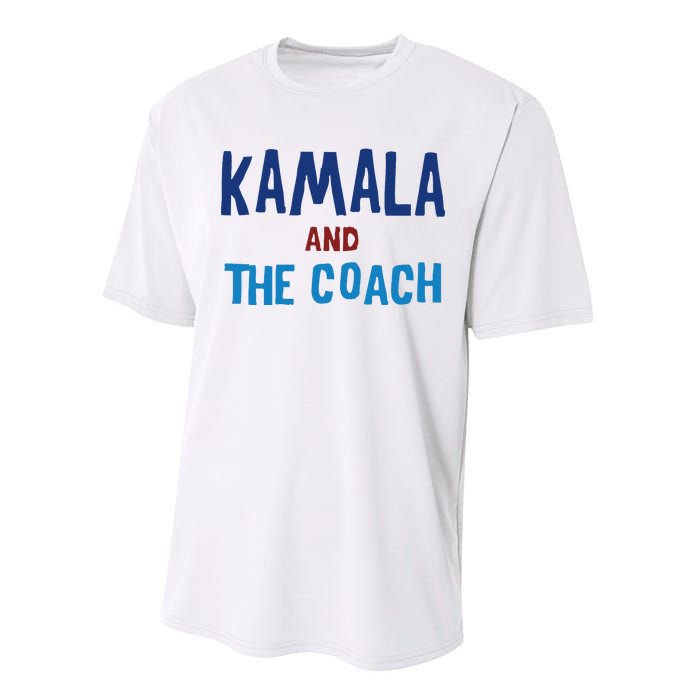 Kamala And The Coach Performance Sprint T-Shirt