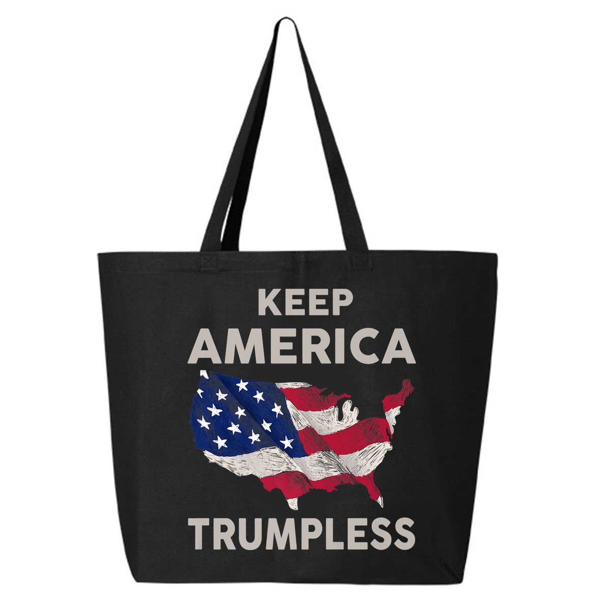 KEEP AMERICA TRUMPLESS 25L Jumbo Tote