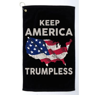KEEP AMERICA TRUMPLESS Golf Towel