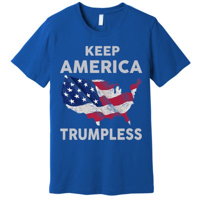 KEEP AMERICA TRUMPLESS Premium T-Shirt