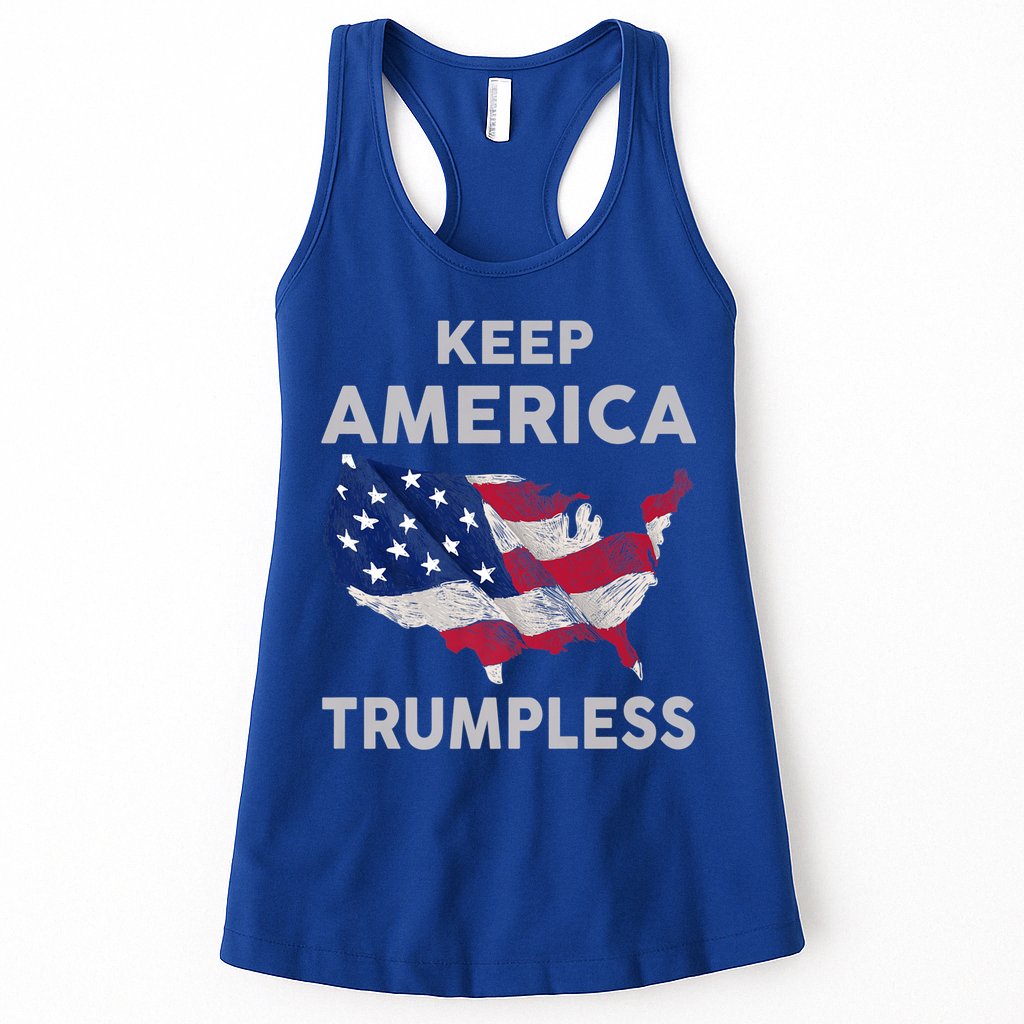 KEEP AMERICA TRUMPLESS Womens Tank Top
