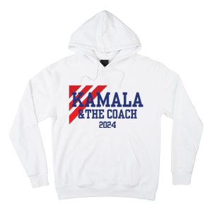 Kamala And The Coach 2024 Kamala Harris Tim Walz Hoodie