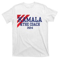 Kamala And The Coach 2024 Kamala Harris Tim Walz T-Shirt