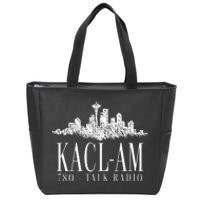 Kacl Am Talk Radio Zip Tote Bag