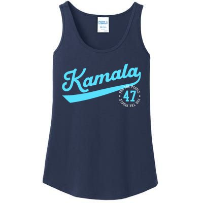 Kamala Athletic Team 47th President For The People Ladies Essential Tank