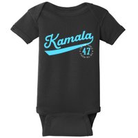 Kamala Athletic Team 47th President For The People Baby Bodysuit