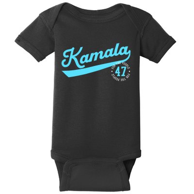 Kamala Athletic Team 47th President For The People Baby Bodysuit